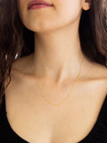 IBB 9ct yellow gold curb link chain necklace 18 inch - British product