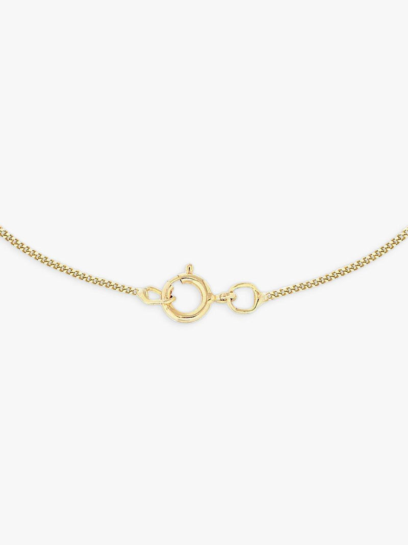 IBB 9ct yellow gold curb link chain necklace 18 inch - British product