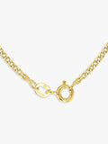 IBB gold hollow curb chain necklace 18 inch - British product