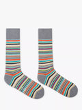 Paul Smith striped ankle socks pack of 3 (British brand)