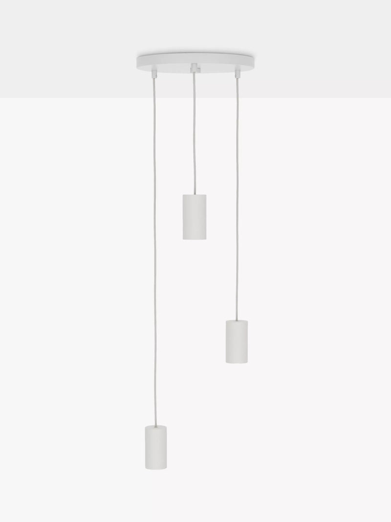 Tala triple pendant cluster light chalk (British brand)