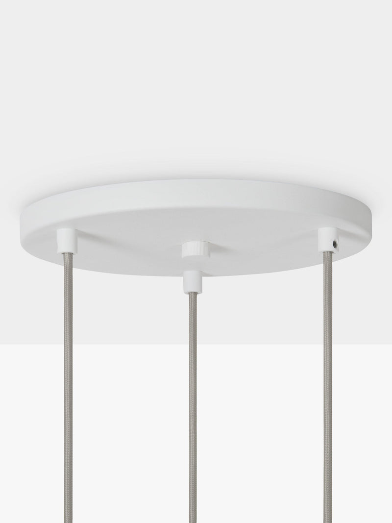 Tala triple pendant cluster light chalk (British brand)