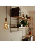 Tala brass plug-in pendant light bronze finish - British product