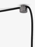 Tala graphite plug-in pendant light grey, UK version