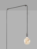 Tala graphite plug-in pendant light grey, UK version