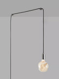 Tala graphite plug-in pendant light grey, UK version