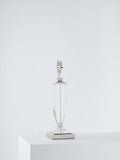 Laura Ashley Carson Grande crystal table lamp polished nickel, imported from the UK