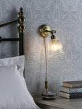 Laura Ashley Callaghan wall light brass - British product