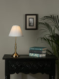 Laura Ashley Elliot small table lamp in antique brass - British product