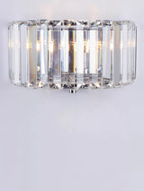 John Lewis Laura Ashley Fernhurst Crystal Wall Light, Clear- Buy online at McGrocer