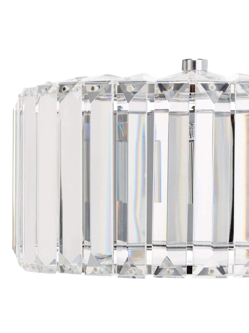 Laura Ashley clear crystal wall light, imported from the UK