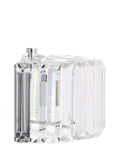 Laura Ashley clear crystal wall light, imported from the UK