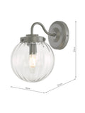 Laura Ashley Georgie outdoor wall light - British product