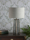 Laura Ashley star table lamp in antique brass (British brand)