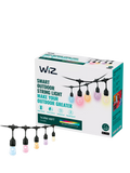 WiZ smart outdoor festoon lights LED colour changing (British brand)