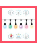 WiZ smart outdoor festoon lights LED colour changing (British brand)