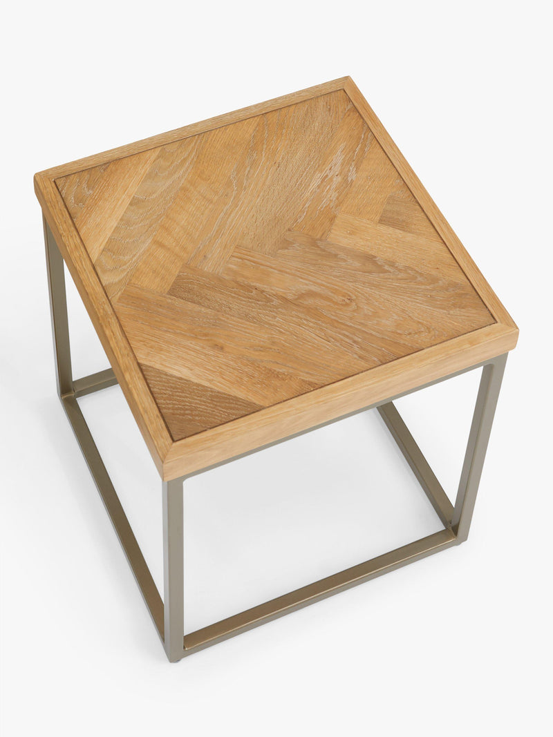 John Lewis Estate side table natural oak - British product