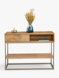 John Lewis Estate oak console table natural finish, UK version