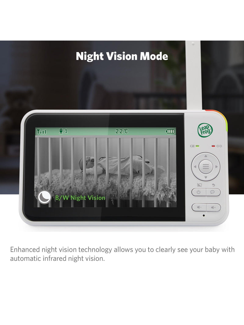 LeapFrog 5inch video baby monitor, UK version