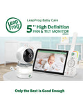 LeapFrog 5-inch PTZ video baby monitor, UK version