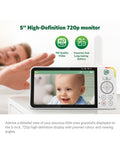 LeapFrog 5-inch PTZ video baby monitor, UK version