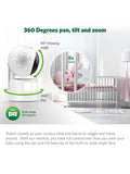 LeapFrog 5-inch PTZ video baby monitor, UK version