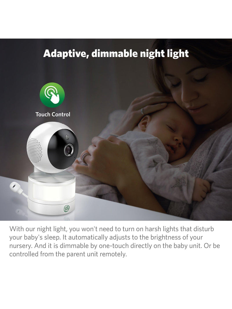 LeapFrog 5-inch PTZ video baby monitor, UK version