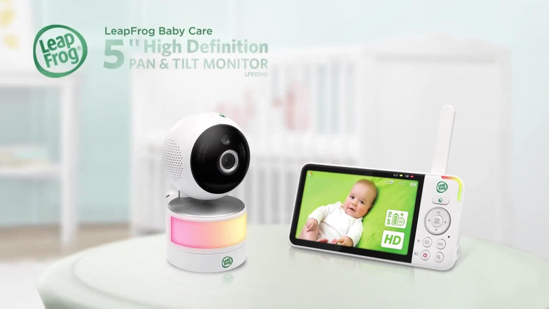 LeapFrog 5-inch PTZ video baby monitor, UK version