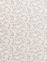 John Lewis John Lewis Scallop Floral Made to Measure Curtains or Roman Blind Fabric, Plaster- Buy online at McGrocer