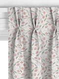 John Lewis scallop floral curtains in plaster colour, made to measure, imported from the UK