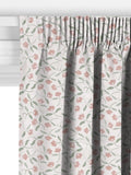 John Lewis scallop floral curtains in plaster colour, made to measure, imported from the UK