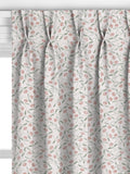 John Lewis scallop floral curtains in plaster colour, made to measure, imported from the UK