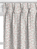 John Lewis scallop floral curtains in plaster colour, made to measure, imported from the UK