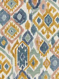 John Lewis Maya Ikat curtains in honey, UK version