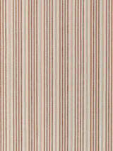 John Lewis John Lewis Ottoman Stripe Made to Measure Curtains or Roman Blind Terracotta- Buy online at McGrocer