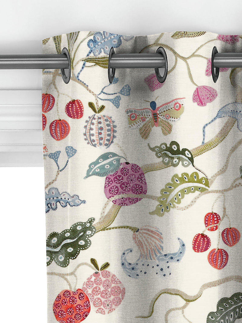 John Lewis Fruit Tree multi-colour curtains made to measure, UK version