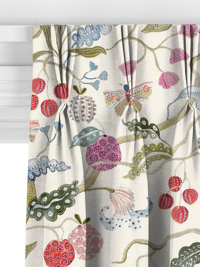 John Lewis Fruit Tree multi-colour curtains made to measure, UK version