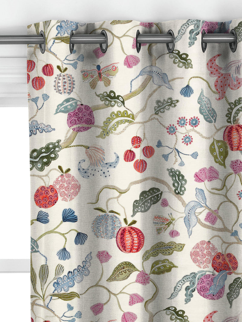 John Lewis Fruit Tree multi-colour curtains made to measure, UK version