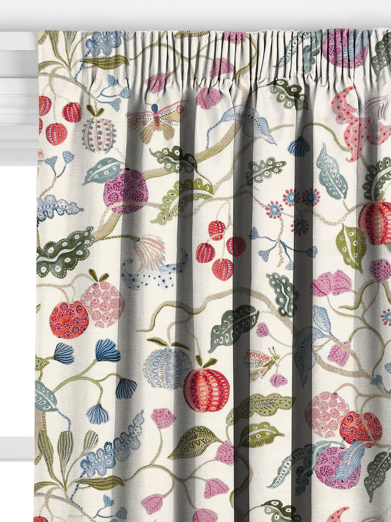 John Lewis Fruit Tree multi-colour curtains made to measure, UK version