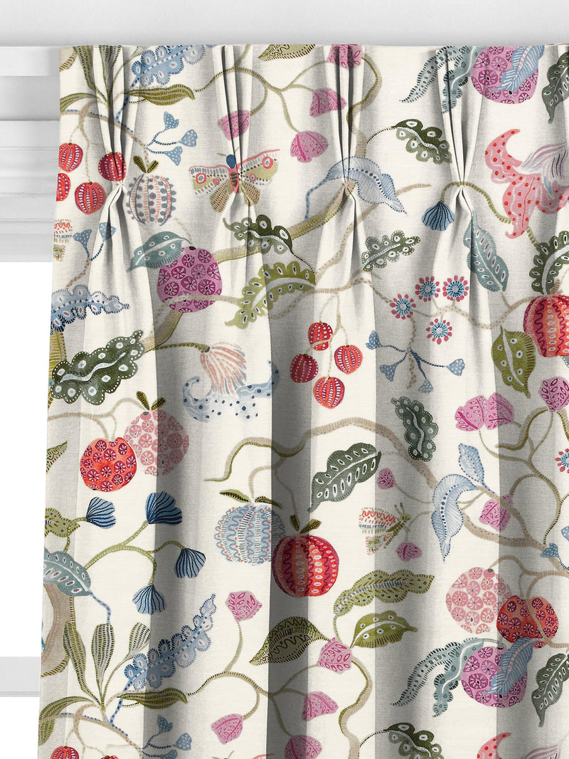 John Lewis Fruit Tree multi-colour curtains made to measure, UK version