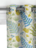 John Lewis Laurel Embroidery curtains Tranquil Blue, imported from the UK