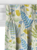 John Lewis Laurel Embroidery curtains Tranquil Blue, imported from the UK