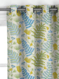 John Lewis Laurel Embroidery curtains Tranquil Blue, imported from the UK