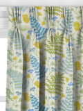 John Lewis Laurel Embroidery curtains Tranquil Blue, imported from the UK