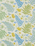 John Lewis Laurel Embroidery curtains Tranquil Blue, imported from the UK