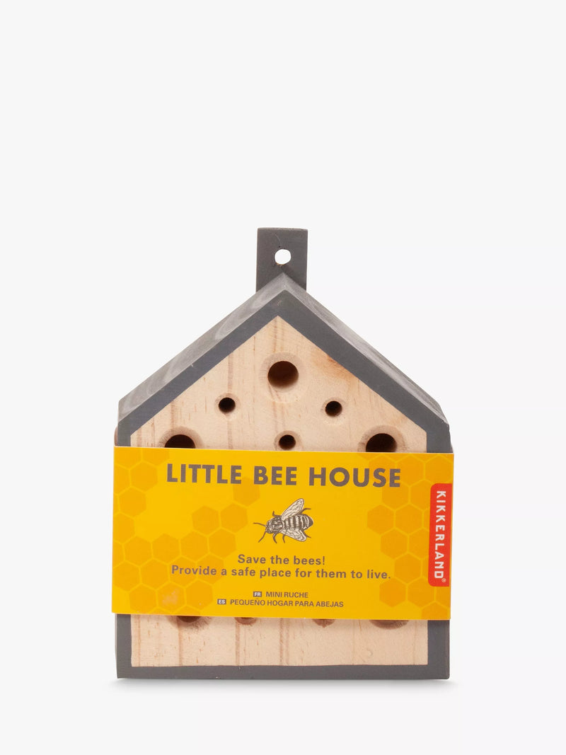 Kikkerland yellow bee home for garden pollinators, UK version