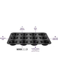 Eaziglide non-stick cupcake tray 12 cup - British product