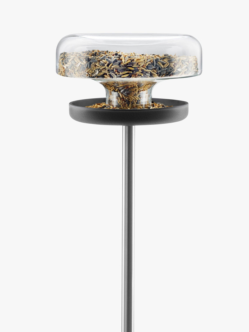 Eva Solo bird feeder table with glass dispenser, UK version