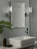 Laura Ashley Blake bathroom wall light chrome crystal (British brand)