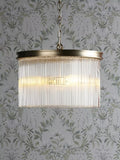 Laura Ashley Manon ceiling light champagne finish - British product